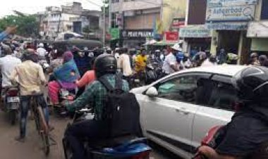  ବ୍ରହ୍ମପୁର ସହରରେ ଟ୍ରାଫିକ୍ ସମସ୍ୟା : ଓମଟିଭି