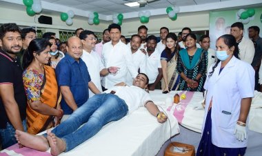 ରକ୍ତଦାନ ଶିବିର ସହ ଉଦଘାଟିତ ହେଲା ବିଜୁ ଜନତା ଦଳର ରୌପ୍ୟଜୟନ୍ତୀ ପାଳନ କାର୍ଯ୍ୟକ୍ରମ : ଓମଟିଭି