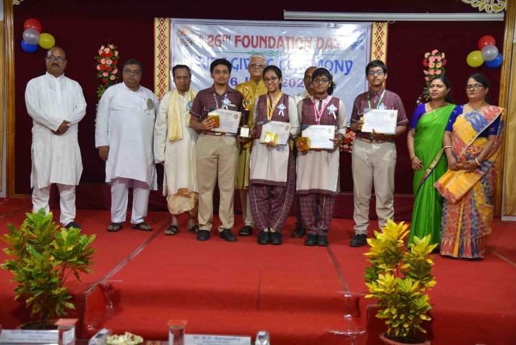 DAV, KALINGA NAGAR OBSERVES ITS 26th FOUNDATION DAY  SILVER JUBILEE YEAR GIVEN CROWNING TOUCH WITH HOLY HAVAN : OMMTV