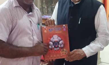 ଆନ୍ଧ୍ରର ରାଜ୍ୟପାଳଙ୍କୁ ଭେଟିଲେ ସ୍ମୃତିଲିପିର ସଂପାଦକ : ଓମଟିଭି 