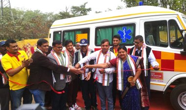 ଭିନ୍ନକ୍ଷମ ସପ୍ତାହ ଅବସରରେ ରେଡ଼୍ ସ୍ୱସ୍ତିକ୍ ପକ୍ଷରୁ ଆମ୍ବୁଲାନ୍ସ ସେବା ଲୋକାର୍ପିତ : Ommtv