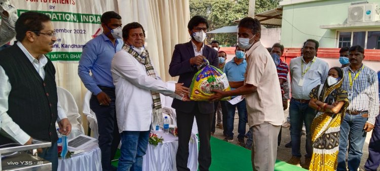 KISS Foundation adopts Kandhamal Dist under Mission TB-Free : Ommtv   Kandhamal MP Achyuta Samanta distributes ‘Food Baskets’ to patients and wishes them fast recovery : Ommtv