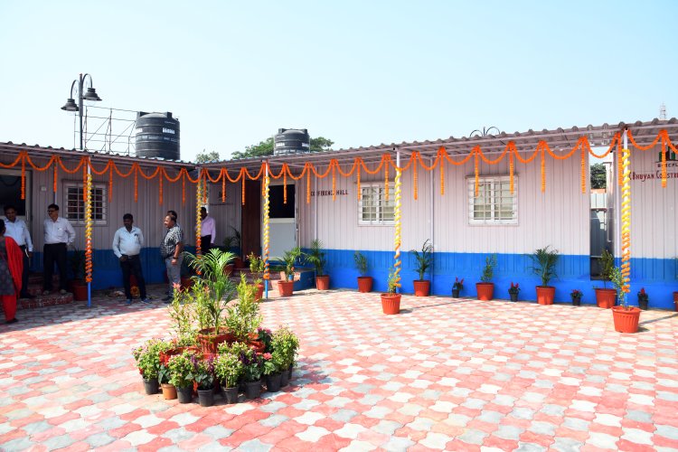 PURI STATION REDEVELOPMENT: CAMP OFFICE STARTED FUNCTIONING AT PURI RAILWAY STATION TO LOOK AFTER THE DEVELOPMENTAL WORK.: Ommtv