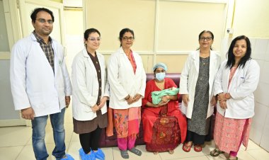 KIMS O&G experts create history, turn high-risk twin pregnancy to a safe delivery : Ommtv
