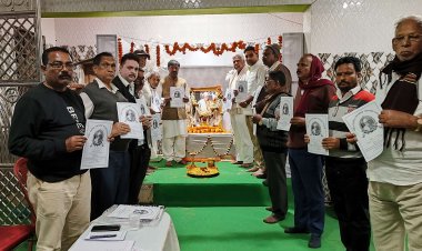 TEAM NYCA PAID A DEEP TRIBUTE TO THE VETERAN FREEDOM FIGHTER LATE JOGINDRA MOHARANA : Ommtv