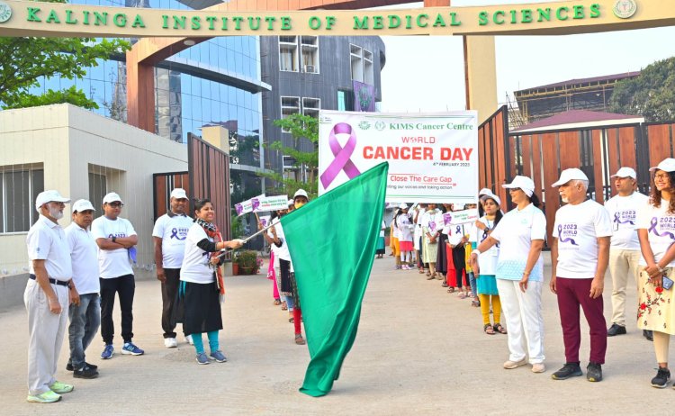 KIMS Cancer Centre Organises Walkathon to Create Cancer Awareness: Ommtv