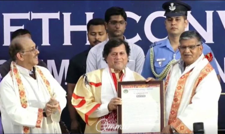 Ommtv  : Honorary Doctorate to Achyuta Samanta