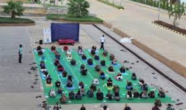 AIIMS Hospital Yoga Day Programme 2022