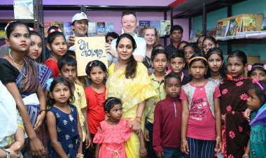 KiiT International School Embodies the Spirit of Humanity with the Establishment of Community Library on International Day of Art of Giving : Ommtv