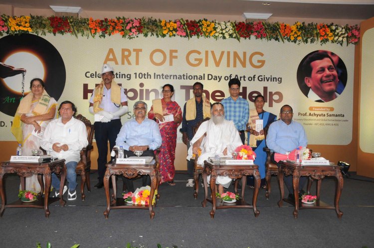 10th Edition of Art of Giving Day being observed worldwide today : Ommtv