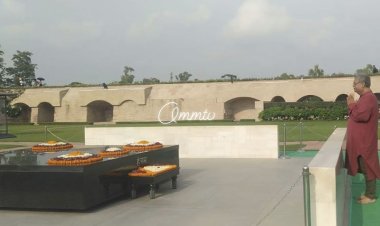 ନୂଆଦିଲ୍ଲୀ ରାଜଘାଟସ୍ଥିତ ମହାତ୍ମାଗାନ୍ଧୀଙ୍କ ସମାଧୀ ପୀଠରେ ହିନ୍ଦୋଳ ରାଜା ସାହେବ ଶ୍ରୀ ଶୈଳେନ୍ଦ୍ର ନାରାୟଣ ସିଂହଦେଓ ଶ୍ରଦ୍ଧାଞ୍ଜଳୀ ଅର୍ପଣ : Ommtv