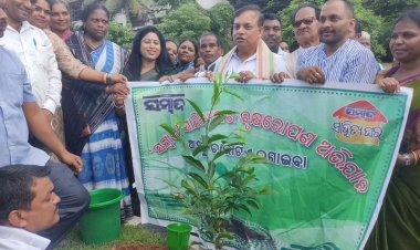 ସମ୍ବାଦ ସାହିତ୍ୟଘର’ ବୃକ୍ଷରୋପଣ  : Ommtv