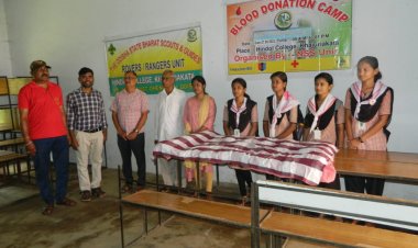 ହିନ୍ଦୋଳ ମହାବିଦ୍ୟାଳୟରେ ରକ୍ତଦାନ ଶିବିର : Ommtv.in