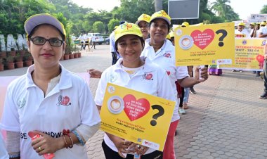 କିମ୍‌ସରେ ବିଶ୍ୱ ହୃଦ୍‌ୟ ଦିବସ ପାଳିତ : Ommtv