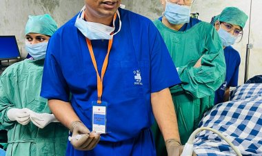 KIMS Pain Specialist Dr Rajendra Sahoo Conferred, With ‘Lokapur Foundation Research Award’ : Ommtv 