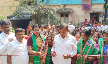 ୧୩ ନମ୍ବର ୱାର୍ଡ କାର୍ଯ୍ୟାଳୟ ଗୃହର ଭିତ୍ତିପ୍ରସ୍ଥର ସ୍ଥାପନ : Ommtv