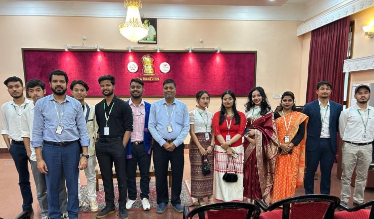 KIIT Students Participate in Foundation Day, Celebration of Arunachal Pradesh at Raj Bhavan : Ommtv