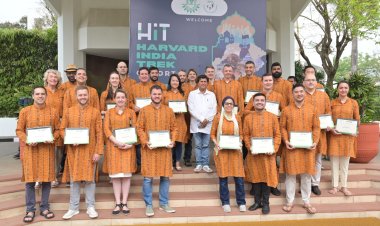 A 40 Member Delegation from Harvard-India, visits KIIT and KISS : Ommtv Round The Clock