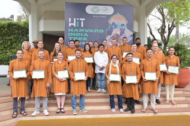 A 40 Member Delegation from Harvard-India, visits KIIT and KISS : Ommtv Round The Clock