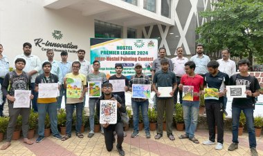 KIIT Hostel Department Organizes Inter-Hostel. Premier League & Painting Competition : Ommtv Round the Clock