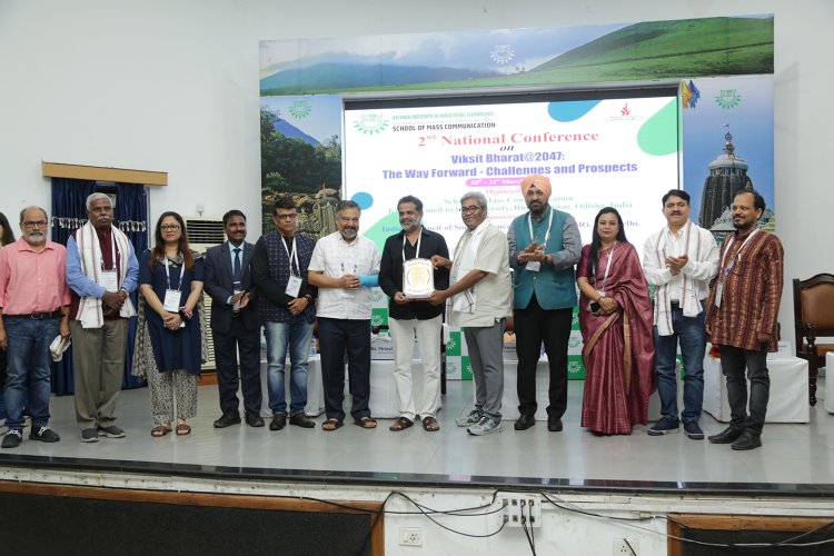 KIIT School of Mass Communication Organizes 2nd National Conference on Viksit Bharat@2047: The Way Forward - Challenges and Prospects : Ommtv Round The Clock
