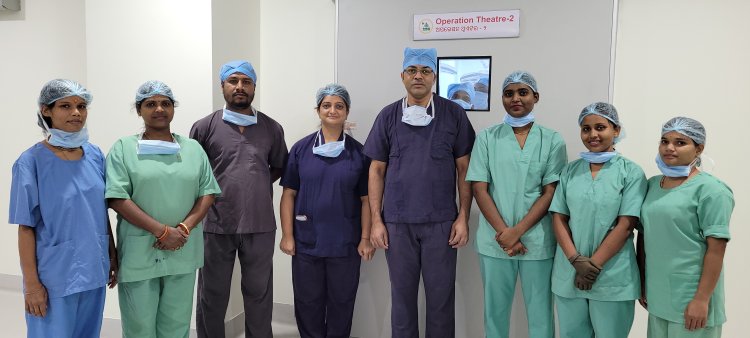 KIMS Surgical Oncology Team at KCC Successfully  Operates on a Huge Rare Diaphragmatic Tumor : Ommtv Round The Clock