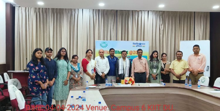 KIIT Internal Quality Assurance Cell Organizes  Series of Events under Viksit Bharat@2047 Initiatives : Ommtv Round The clock
