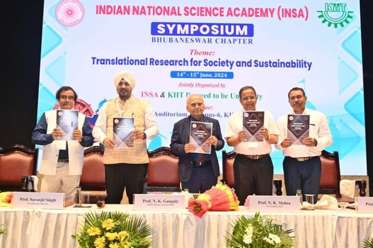 KIIT, INSA Bhubaneswar Chapter Organize Symposium on ‘Translational Research for Society and Sustainability’ : Ommtv Round The Clock