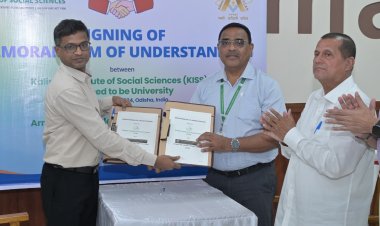 AVNL & KISS Sign MoU for Research and Skill Development : Ommtv Round The Clock