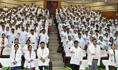White Coat Ceremony Held for New MBBS and BDS Batch at KIMS : Ommtv