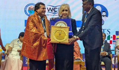Achyuta Samanta Awarded with Lifetime Achievement Award in 43rd World Congress of Poets : Ommtv