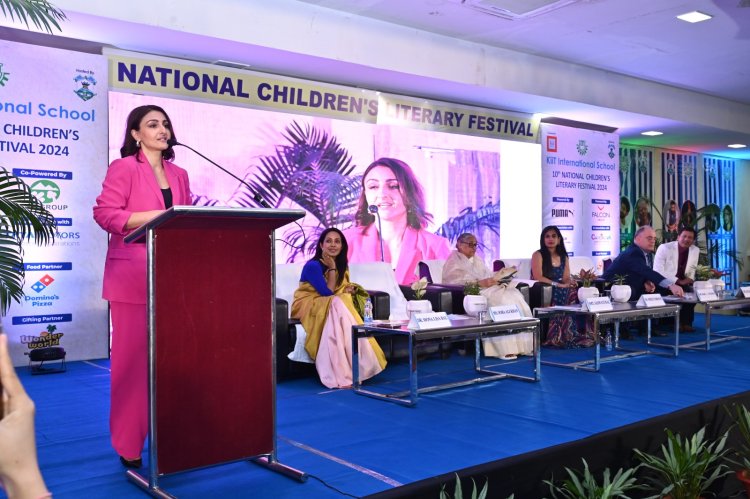 10th National Children’s Literary Festival at KIIT International School kicks off : Ommtv