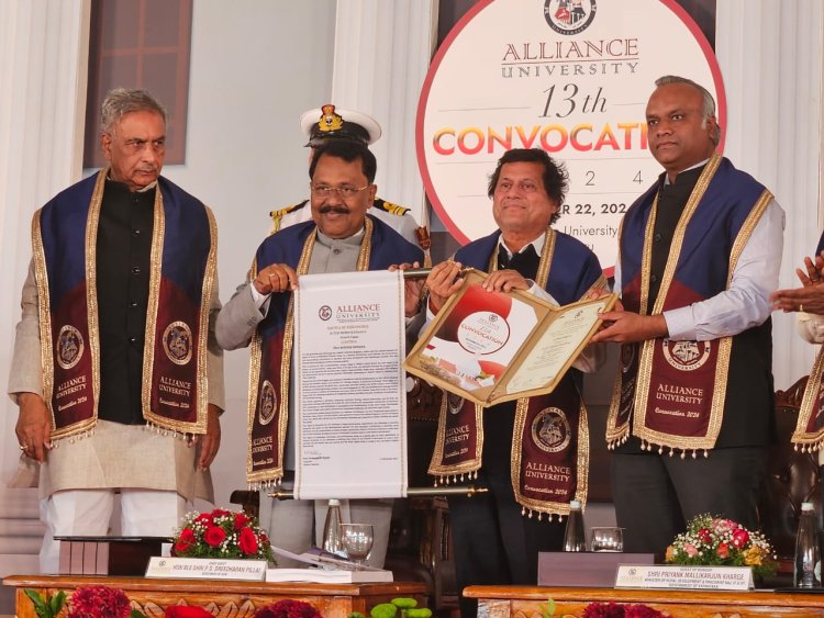 Achyuta Samanta Awarded 64th Honorary Doctorate by Alliance University, Bengaluru : Ommtv  