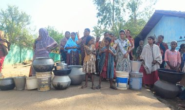 ପାଣି ମୁନ୍ଦାଏ ପାଇଁ ରାସ୍ତା ରୋକ କଲେ ପଞ୍ଚାୟତ ବାସିନ୍ଦା :Ommtv