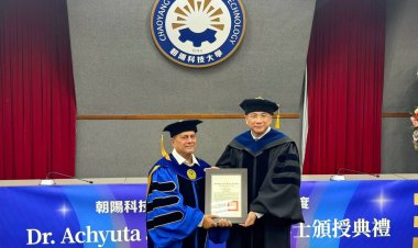 ତାଇୱାନ୍‍ ଚାଓୟାଙ୍ଗ ବିଶ୍ୱବିଦ୍ୟାଳୟରୁ ଅଚ୍ୟୁତ ସାମନ୍ତଙ୍କୁ ୬୮ତମ ସମ୍ମାନସୂଚକ ଡକ୍ଟରେଟ୍‍:Ommtv KalingaVikas