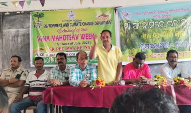 ରାଇରଙ୍ଗପୁର ବନଖଣ୍ଡ ପକ୍ଷରୁ ୭୬ତମ ବନ ମହୋତ୍ସବ:Ommtv Kalingavikas