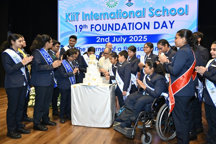 19th Foundation Day of KiiT International School:Ommtv Kalinga Vikas