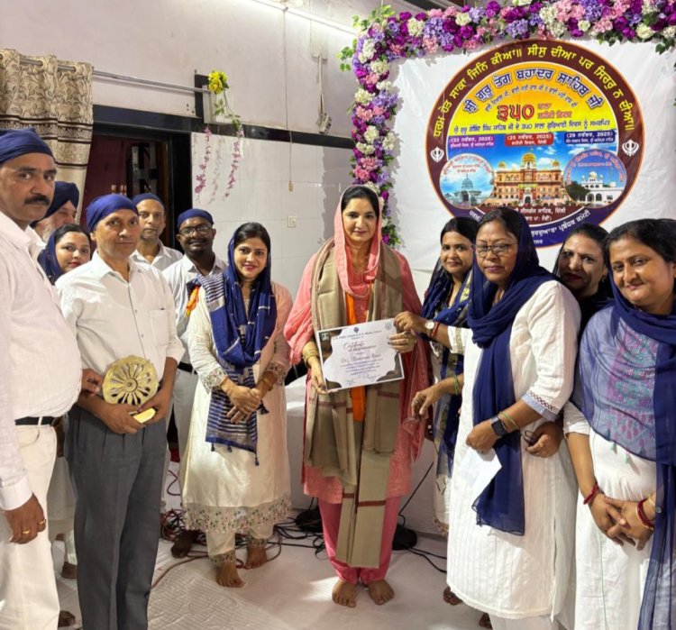 DAV Vedanta International School, Lanjigarh, was recently honoured in Rourkela for her remarkable contributions to education:Ommtv Kalinga Vikas