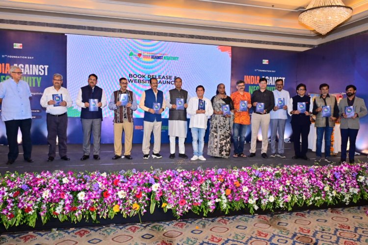 ଇଣ୍ଡିଆ ଏଗେନ୍‌ଷ୍ଟ ନେଗେଟିଭିଟିର ଏକାଦଶ ସଂସ୍କରଣ ଅନୁଷ୍ଠିତ   ନକରାତ୍ମକତା ବିରୋଧରେ ଏକଜୁଟ ପାଇଁ ଆହ୍ୱାନ :Ommtv Kalinga Vikas