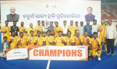 ECOR Clinches Glory at 4th Senior Men’s Hockey State Championship 2025