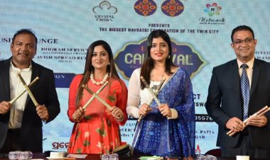 ନବରାତ୍ରି ସେଲିବ୍ରେଶନ ‘ଦାଣ୍ଡିଆ କାର୍ଣ୍ଣିଭାଲ ୨୦୨୫’ : Ommtv Kalinga Vikas