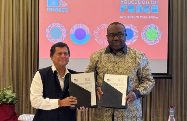 KIIT-KISS and UNESCO MGIEP Join Hands to Advance the SDG Goals: Ommtv