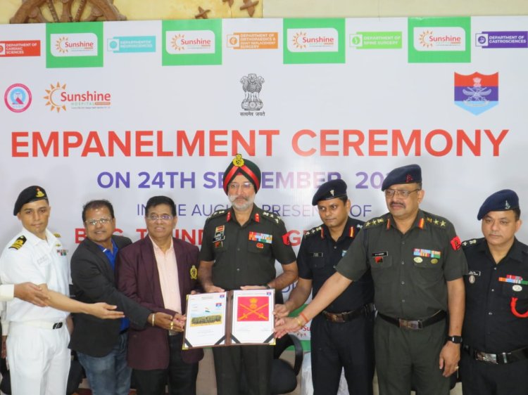 ସନସାଇନ ହସ୍ପିଟାଲ୍ ECHS ନେଟୱର୍କରେ ଯୋଗଦେଲା, ଓଡିଶା ରେ ଭେଟରାନ୍‌ମାନଙ୍କ ପାଇଁ ଚିକିତ୍ସା ସୁବିଧା ବିସ୍ତାର: Ommtv Kalinga Vikas