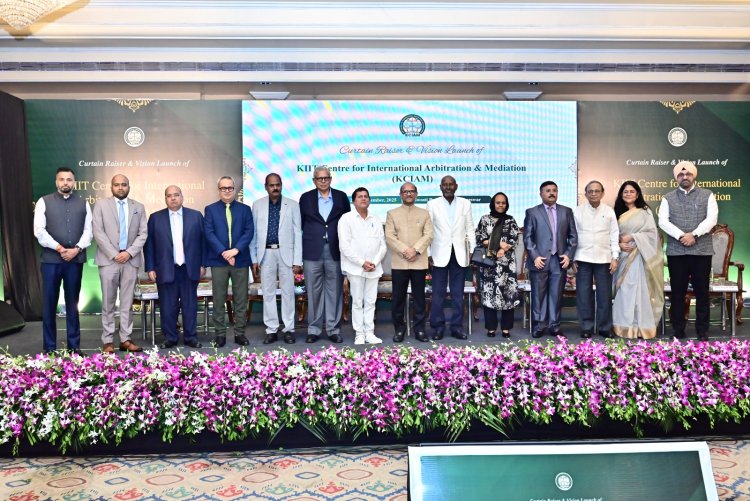KIIT Centre for International Arbitration and Mediation Will Make India Global Hub for Arbitration, Says Supreme Court Judge at Curtain Raiser and Vision Launch of KCIAM : Ommtv Kalinga Vikas