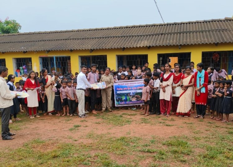 ବନ୍ୟପ୍ରାଣୀ ସଂରକ୍ଷଣ ଆଧାରିତ ଚିତ୍ରାଙ୍କନ ପ୍ରତିଯୋଗିତା :Ommtv Kalingavikas