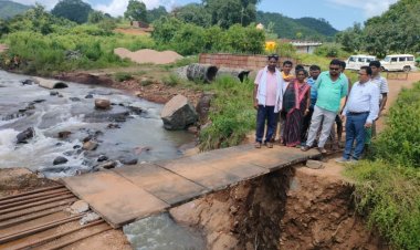 ଲାଞ୍ଜିଗଡ ବ୍ଲକର ତିନି ଗୋଟି ପଞ୍ଚାୟତର ୫୭ ଗୋଟି ଗ୍ରାମ ବାହ୍ୟ ଜଗତରୁ ବିଛୀନ୍ନ :Ommtv Kalingavikas