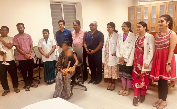 KIMS Performs Odisha’s First TACE Procedure on 2.7-Year-Old, Saves Child with Rare Liver Tumour:Ommtv kalinga vikas