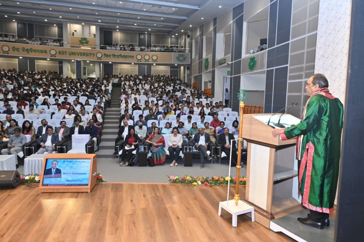 Dream Big, Stay Humble, and Achieve Before 35; L&T Chairman,S. N. Subrahmanyan Inspires KIIT Students: Ommtv Kalinga Vikas