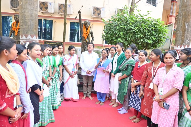 କିସରେ ଜନଜାତୀୟ ଗୌରବ ଦିବସ ଓ ବିର୍ସାମୁଣ୍ଡା ଜୟନ୍ତୀ ପାଳିତ :Ommtv Kalinga Vikas