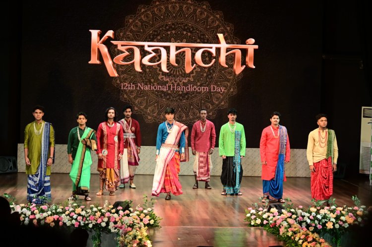 KIIT & KISS celebrate 12th National Handloom Day, reiterates commitment to promoting traditional weaves